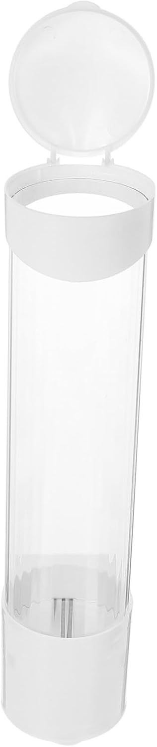 Wall-Mounted Disposable Cup Holder Pull-Type Cup Dispenser for Easy Organization Lightweight Corrosion-Resistant Plastic Storage for Home Use