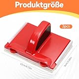 2 Pack Paint Edger Tool Set Wall Edge Painting Tool Professional Paint Edge Trimmer Tool Multifunctional Latex Painting Flat Edger Paints Pads Paint Edger Paint Pad for Walls Ceilings Corners - Image 2