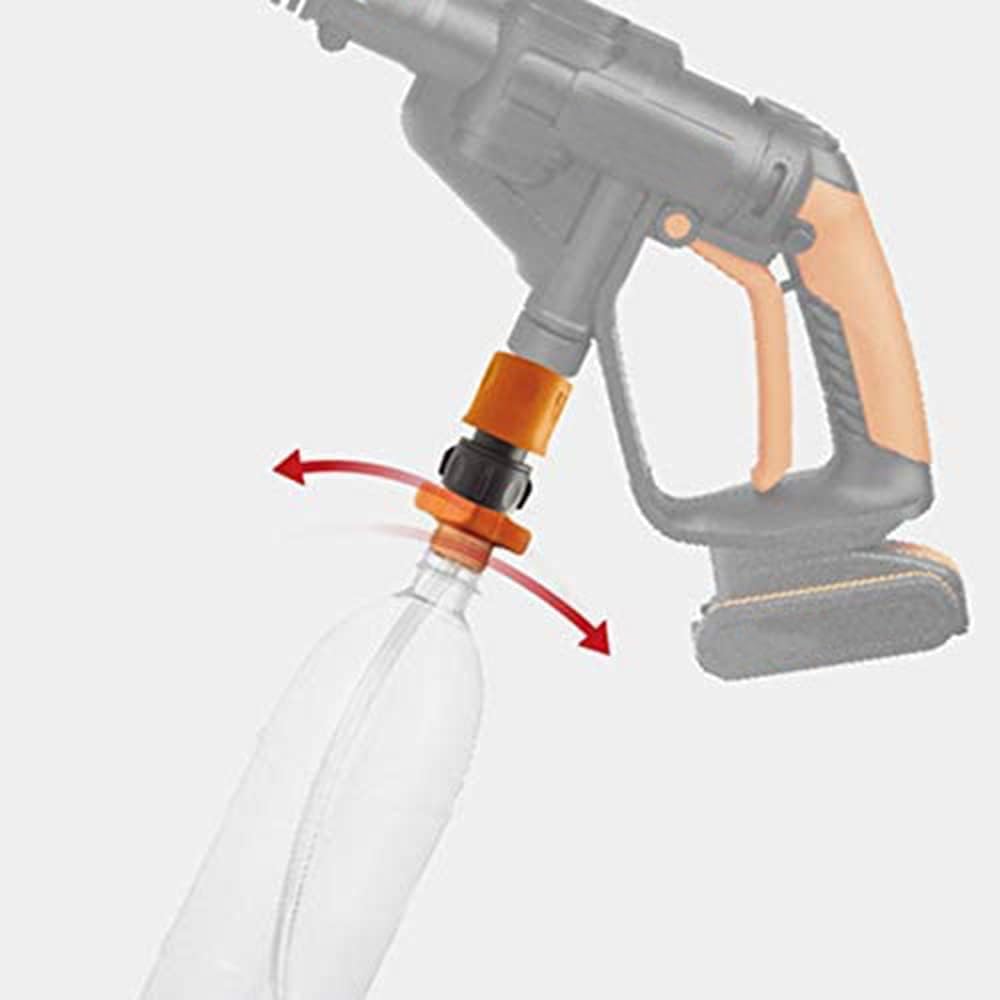 6x Hochdruckreiniger-Flaschenadapter – Universal-Anschluss Für 2-Liter-Flaschen, Passt Zu RY120350, WG629 & Vielen Anderen Modellen