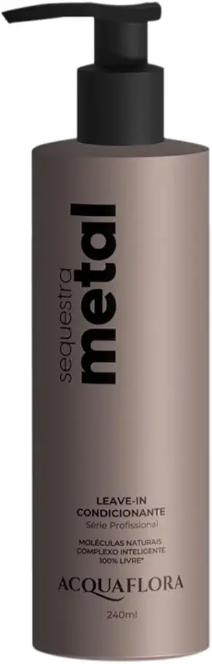 Leave In Condicionante Sequestra Metal Acquaflora 240ml