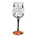 Evergreen Enterprises EG3CWG036 Handpainted Wine Glass Wine Takes the Bitch Right Out of Me