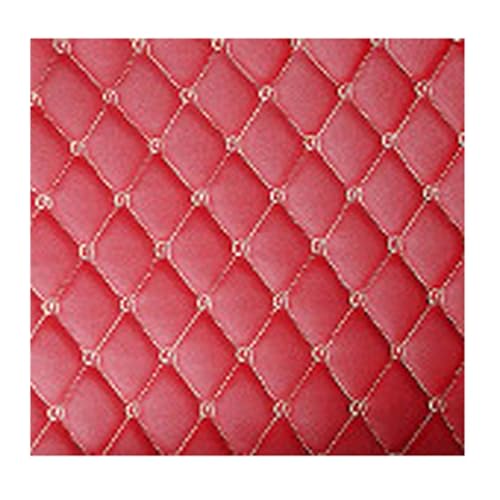 Tapis de coffre pour Cayenne 2013 voyage en famille cuir rouge résistant