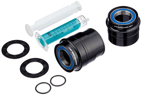 CeramicSpeed PF30 Bottom Bracket Shimano Road, Unisex-Adulto, Unisex Adult, Pf30 Shimano Road, Black