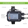 MARSTEK IP65 Automatic Water Pump Controller,Water Pump Pressure Switch Water Flow Sensor Switch Electronic Pump Pressure Regulator for Self-priming Pump,110V-120V~50/60Hz