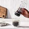 AeroPress Clear Coffee Maker & Flow Control Filter Cap Bundle