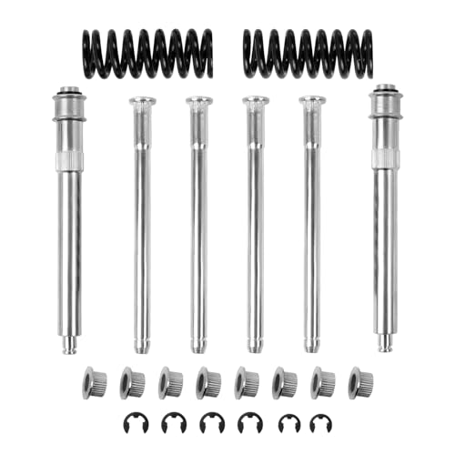 Front Driver and Passenger Side Door Hinge Pin and Bushing kit Compatible with C1500 K1500 C2500 K2500 C3500,K3500 GMC Suburban Tahoe