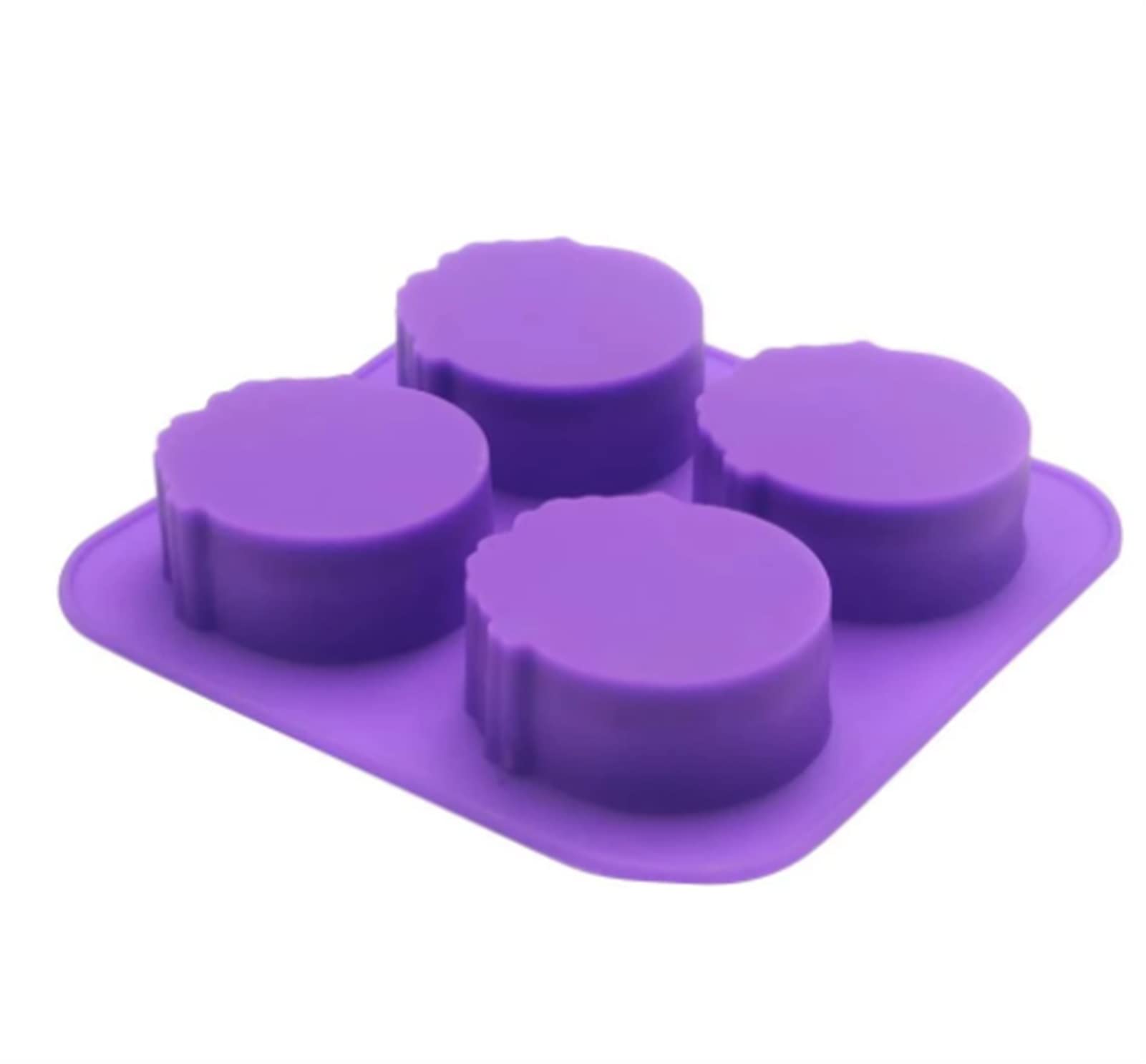 NURCIX CAREG Molde de silicona compatible con moldes de pastel de jabón Pudín Jelly Pasty Herramienta for hornear 4 agujeros Chicos y niñas Ángel Forma
