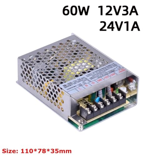 Alimentation à découpage hautes performances double canal 12V 24V - 5