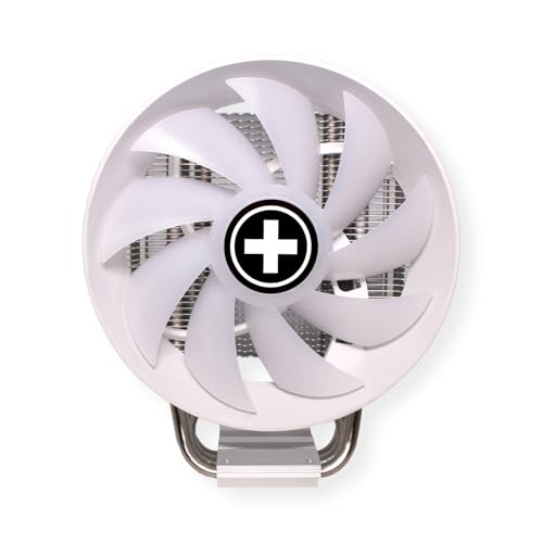 Xilence Performance C Serie | CPU Kühler | M403PRO.W.ARGB | Multi Sockel | ARGB | 120 mm LED PWM Lüfter | 150 Watt TDP | AMD | Intel | transparent/weiß