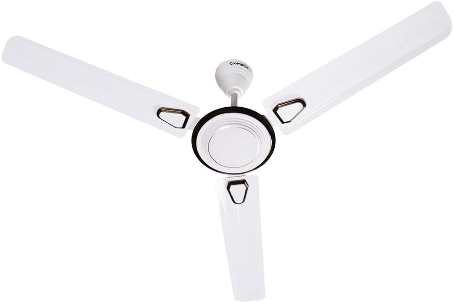 Crompton Super Briz Deco 1200 mm (48 inch) High Speed Decorative Ceiling Fan (Birkin White)