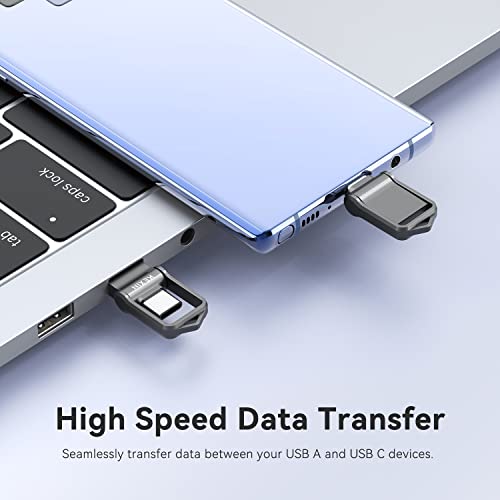 Image of KEXIN 128GB Dual Type C USB 3.0 Up to 100MB /s R USB C Flash Drive for iPhone 15 /16 /17 Smartphone Tablet Car Type C Android Plug & Play Jump Drive for PC, Laptop, Data Storage & Backup