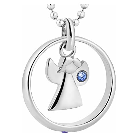 Cadena de plata 925 con colgante de ángel para niños Cover