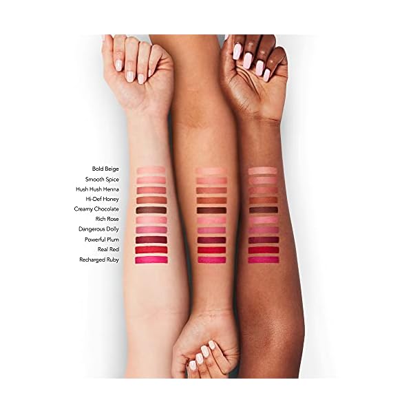 BUXOM Power Line Plumping Lip Liner, Long Lasting and Retractable Lip Liner, Moisturizing with Peptides and Vitamin E for Plump, Cruelty Free