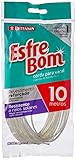 EsfreBom - Corda para Varal Revestida de 10 Metros, Cor Branca, Bettanin