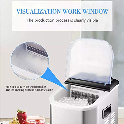 Máquina para hacer cubos de hielo portátil acero inoxidable miniatura 5