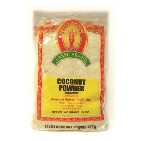 Laxmi Shredded Coconut Powder, Traditional Indian Ingredients (Medium)