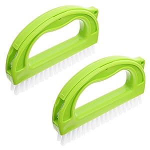 POPETPOP Groef Kloof Borstel 2 Stuks Deur Venster Track Reiniging Borstels Keuken Cleaning Borstels Voor Keuken Badkamer