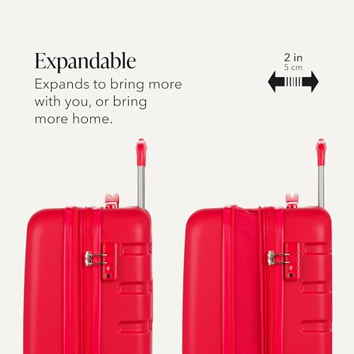 Image of SwissGear 7366, Red, 2-Piece Set (19 /27), Signature Hardside Expandable Luggage With Spinner Wheels
