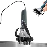 Máquina de bandas de borde portátil para tuberías de conducto de aire, herramienta de sellado eléctrica de 1400 W con velocidad ajustable para conductos redondos y cuadrados