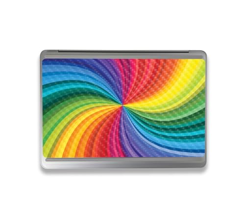 Image of MightySkins Carbon Fiber Skin Compatible with Microsoft Surface Laptop Studio 2 (2023) Full Wrap Kit - Color Swirl | Protective, Durable Textured Carbon Fiber Finish | Easy to Apply | Made in The USA