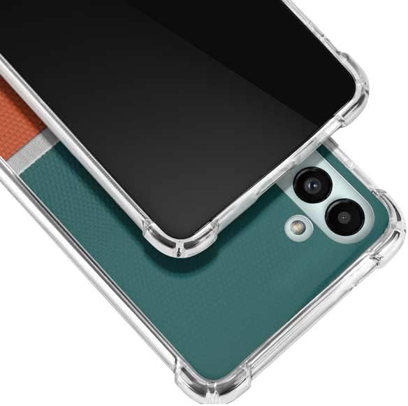 Miniatura 3 de Skinit Funda transparente compatible con Samsung Galaxy A13 5G – Diseño vintage de Miami Dolphins con licencia oficial de la NFL