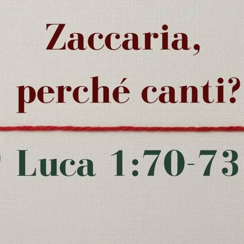 Zaccaria, perch&eacute; canti?