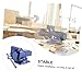 Mikikit Heavy Duty All-Steel Bench Vise 4-Inch Jaw Manual Table Clamp for Woodworking DIY Crafts and Jewelry Making for Home Use and Workshop