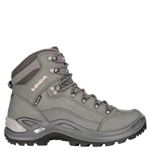 LOWA Stiefel mittel RENEGADE GTX MID Ws graphit/rose, 41