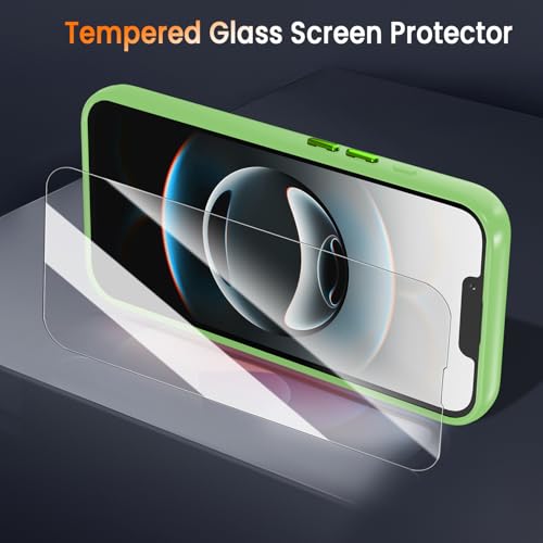 WRJ Magnetic Case for iPhone 12 with Screen Protector,Matcha Green by WRJ - Used condition - Image 2