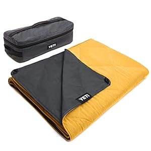 YETI Lowlands Blanket, Multi-Use Blanket with Travel Bag, Alpine Yellow