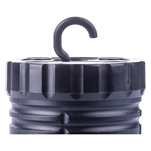 EMOS P4006 LED Camping Lantern Portable Camping Lamp with Hook and Magnet, 300 Lumens, 38 Hour Lighting Time, Black - Image 5