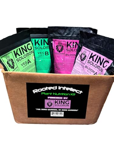 Rooted Intellect Two-Part Plant Nutrient kit for Autoflower and Photop