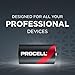 PROCELL Constant D Cell Long-Lasting Alkaline Batteries (72 Pack), 10-Year Shelf Life, Bulk Value Pack for Consistent Moderate Drain Professional Devices