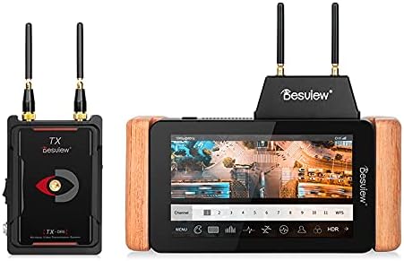 Amazon | DRACOシリーズDR6 5.5寸 ワイヤレスモニターキット トランスミッター付 タッチスクリーン制御 HDR高輝度