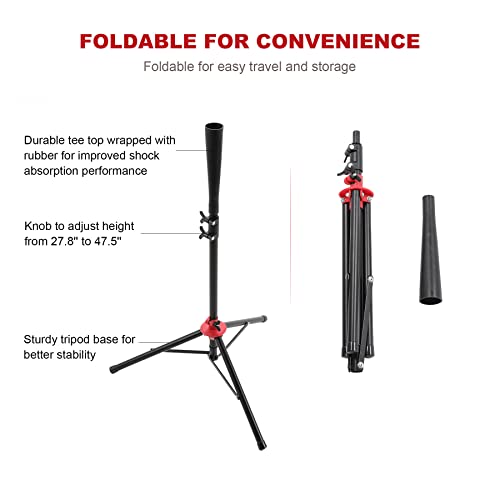 Baseball And Softball Practice Net 5×5Ft Portable Hitting Batting Training Net With Target Zone Bundle, Weighted Training Balls And Carry Bag #TOP3