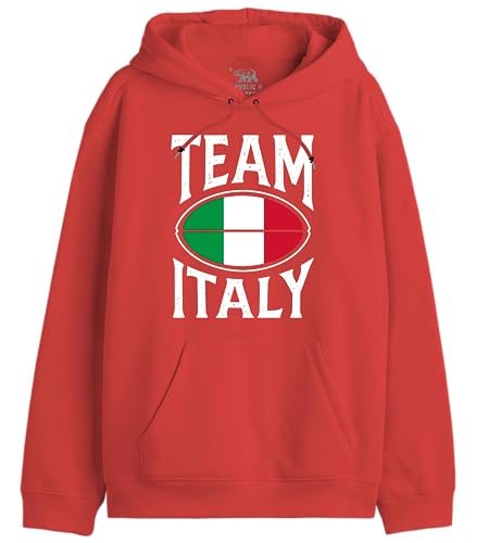 REPUBLIC OF CALIFORNIA Camisola com capuz para homem, Vermelho