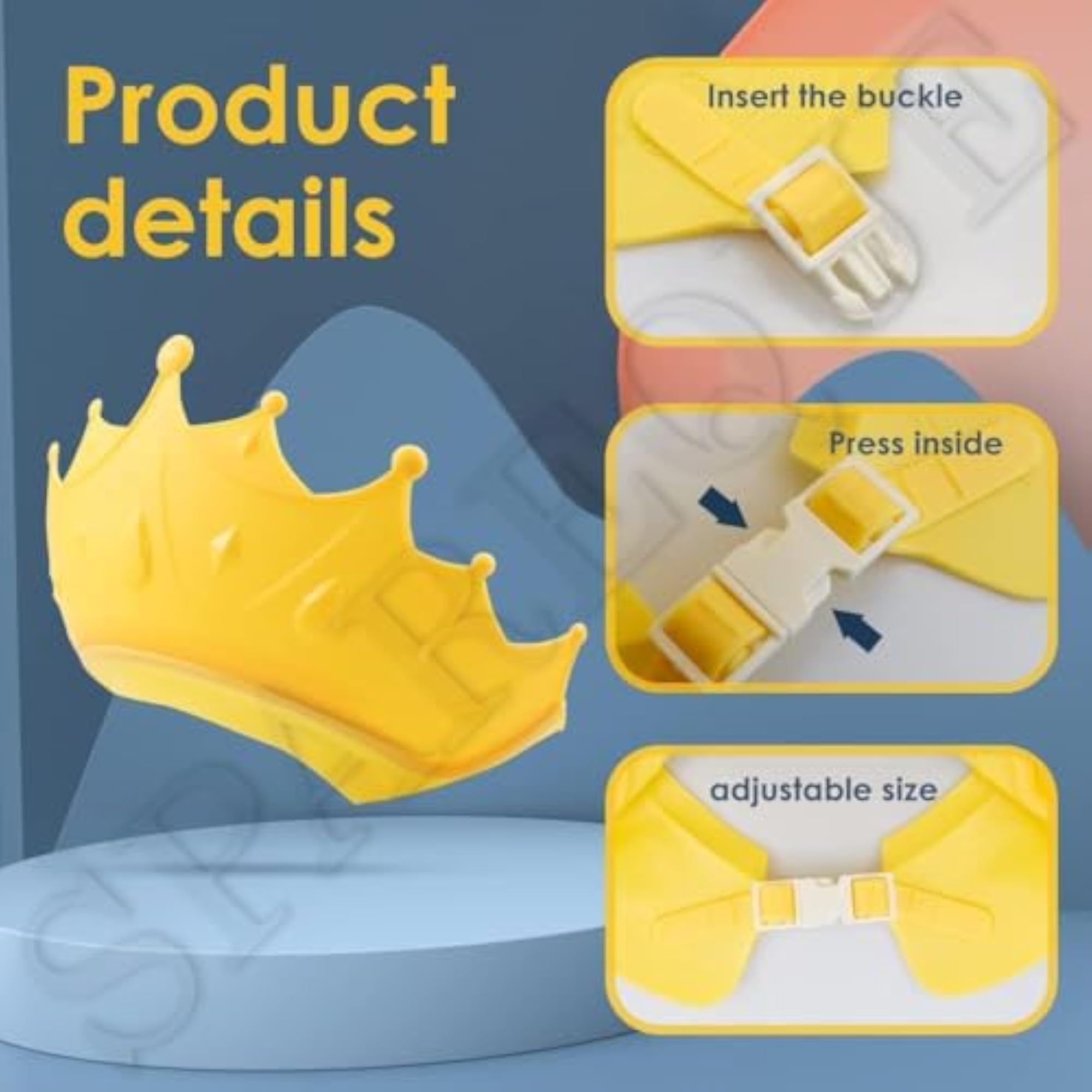 Baby Bath Shower Cap with Eye and Ear Wash Protection
