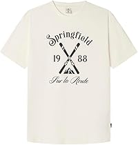SPRINGFIELD Camiseta con Gráfico Ski Hombre