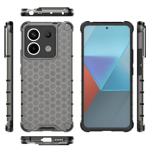 Image of Glasgow Back Case Cover Designed for [ Mi Redmi Note 13 Pro 5G ] (Stylish Look | Shock Proof) - Black