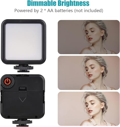 Kit Vlog Master: Microfone, Tripé e Luz para Lives e Filmagens