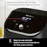 Instant Pot Vortex Plus 6QT ClearCook Air Fryer, Clear Windows, Custom Program Options, 6-in-1 Functions, Crisps, Broils, Roasts, Dehydrates, Bakes, Reheats, from the Makers of Instant Pot, Black