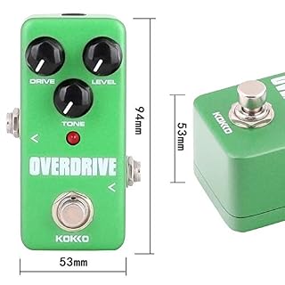 Redcolourful KO-KKO FOD3 Mini pédale d’effet pour guitare électrique portable True Bypass Corps en aluminium - Les Beatles, Paul McCartney, John Lennon, RIngo Starr, George Harrison Redcolourful KO-KKO FOD3 Mini pédale d'effet pour guitare électrique portable True Bypass Corps en aluminium – Image 4