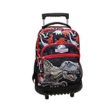 Mochilla Jurassic World CYP BRANDS- Mochila Trolley Fijo Jurassic World, Multicolor (MC-24-JW)