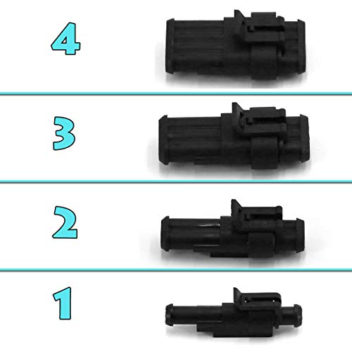 image for UTSAUTO 352Pcs Waterproof Car Motorcycle Auto Electrical Wire Connecto