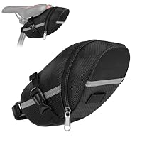 Sacoche DiULi Sous Selle Imperméable Avec Verrou Rotatif : Gardez Vos Affaires Au Sec Et Bien Rangées, Sans Bruit !