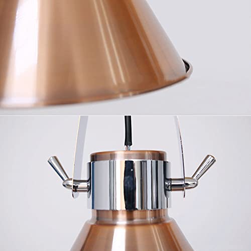 Lámpara de techo de metal RLKHXBS de diseño minimalista industrial geométrico 4
