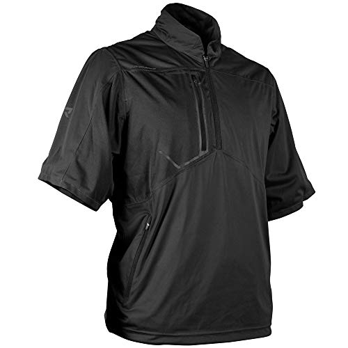 Sun Mountain 2020 Rainflex Short-Sleeve Pullover (Black, XL)
