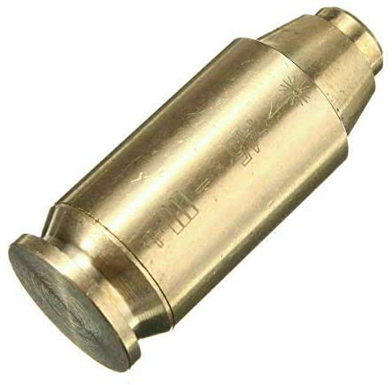 Ade Advanced Optics 45ACP .45 Cartridge Pistol Laser Bore Sighter Boresighter Red Dot, Made of Brass