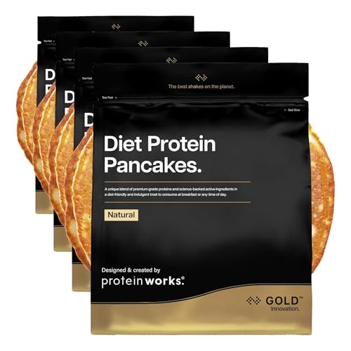 Pancakes Protéinés Diet à faible teneur en sucre et en-cas riche en protéines
