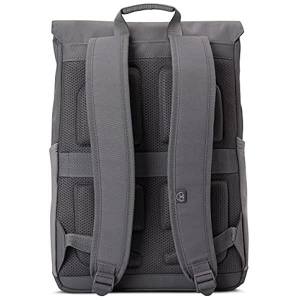Johnny Urban Mochila Mujer & Hombre Gris Oscuro - MIKA - Grande Macuto para Viaje, Universidad, Oficina - Mochilas con Compartimento para Portátil - Repelente al Agua
